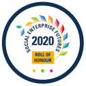 Social Enterprise UK Roll of Honour 2020 badge